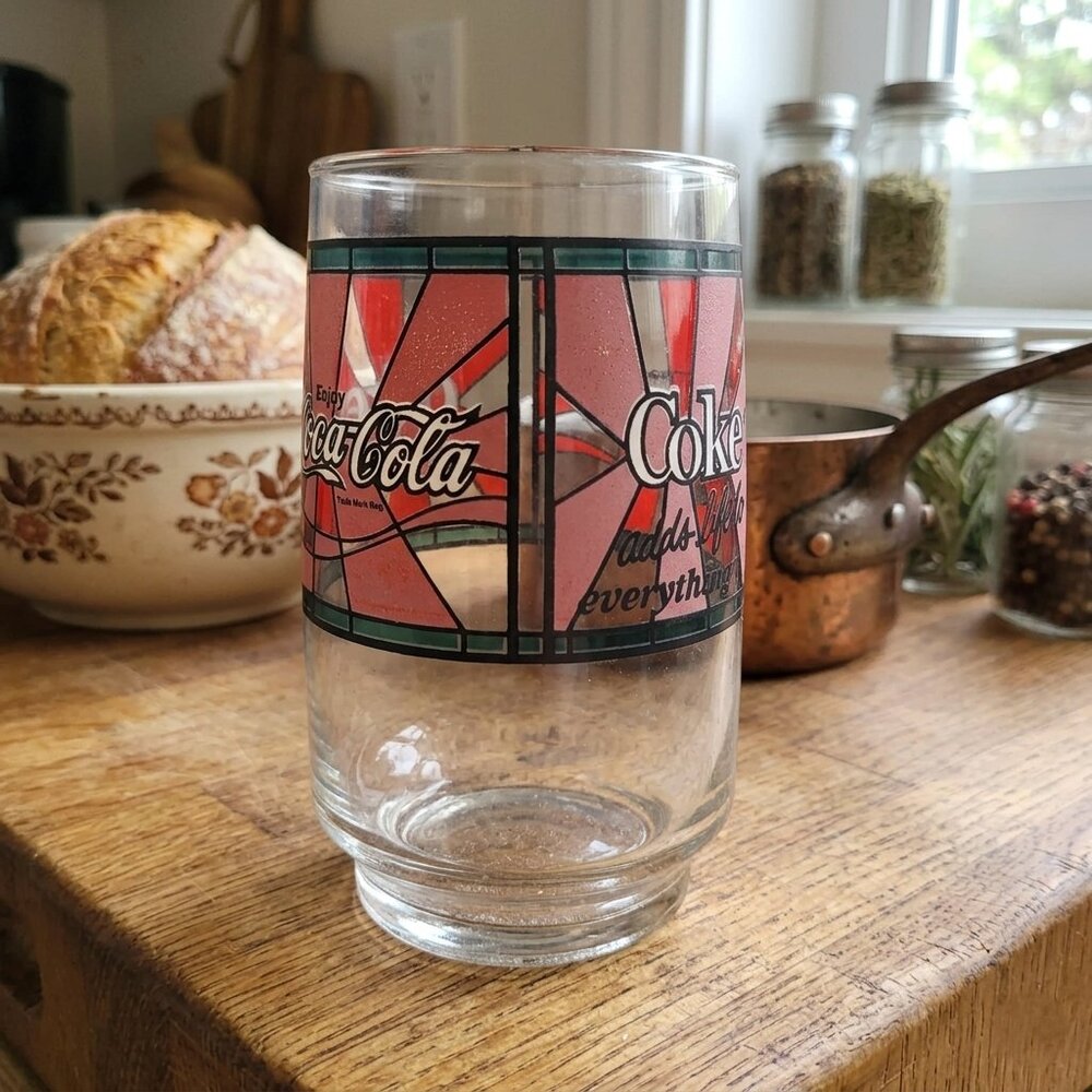 1970s Coca-Cola Drinking Glass